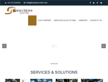 Tablet Screenshot of itsolutionscentre.com